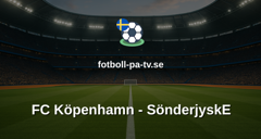 Superligan: FC Köpenhamn - SönderjyskE