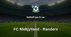 Superligan: FC Midtjylland - Randers
