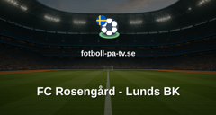 Ettan Södra: FC Rosengård - Lunds BK