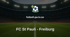 Bundesliga: FC St Pauli - Freiburg