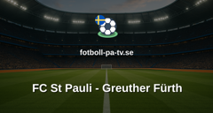 Bundesliga 2: FC St Pauli - Greuther Fürth