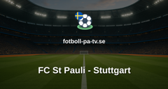 Bundesliga: FC St Pauli - Stuttgart