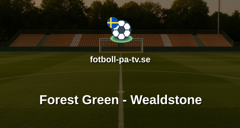 National League: Forest Green - Wealdstone