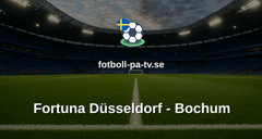 Bundesliga 2: Fortuna Düsseldorf - Bochum