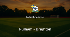 Premier League: Fulham - Brighton