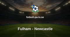 Premier League: Fulham - Newcastle