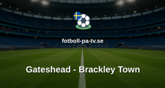National League: Gateshead - Brackley Town