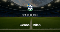 Serie A: Genoa - Milan
