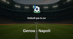 Serie A: Genoa - Napoli
