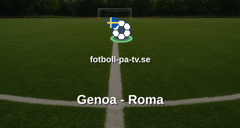 Serie A: Genoa - Roma