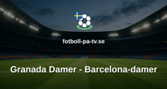 Primera División Femenina: Granada Damer - Barcelona-damer