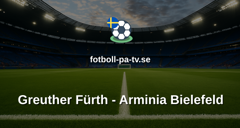 Bundesliga 2: Greuther Fürth - Arminia Bielefeld