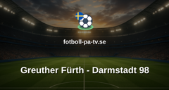 Bundesliga 2: Greuther Fürth - Darmstadt 98