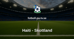 Fotbolls-VM: Haiti - Skottland