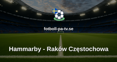 UEFA Conference League: Hammarby - Raków Częstochowa
