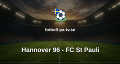 Bundesliga 2: Hannover 96 - FC St Pauli