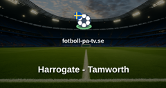 National League: Harrogate - Tamworth