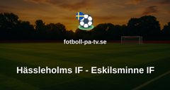 Ettan Södra: Hässleholms IF - Eskilsminne IF