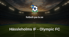 Ettan Södra: Hässleholms IF - Olympic FC