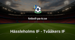 Ettan Södra: Hässleholms IF - Tvååkers IF