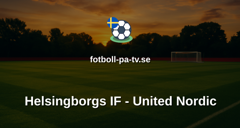Superettan: Helsingborgs IF - United Nordic
