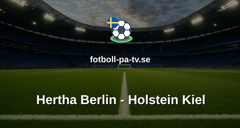Bundesliga 2: Hertha Berlin - Holstein Kiel