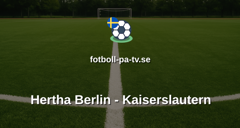 Bundesliga 2: Hertha Berlin - Kaiserslautern