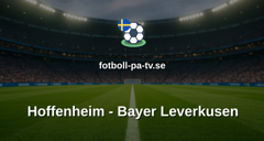 Bundesliga: Hoffenheim - Bayer Leverkusen