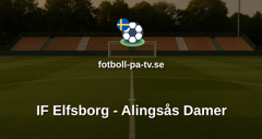 Elitettan: IF Elfsborg - Alingsås Damer