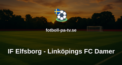 Elitettan: IF Elfsborg - Linköpings FC Damer