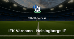 Superettan: IFK Värnamo - Helsingborgs IF