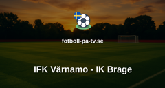 Superettan: IFK Värnamo - IK Brage