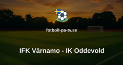 Superettan: IFK Värnamo - IK Oddevold