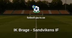 Superettan: IK Brage - Sandvikens IF