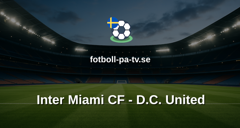 MLS: Inter Miami CF - D.C. United
