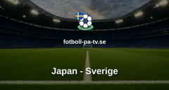 Fotbolls-VM: Japan - Sverige