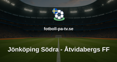 Ettan Södra: Jönköping Södra - Åtvidabergs FF