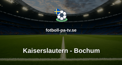 Bundesliga 2: Kaiserslautern - Bochum