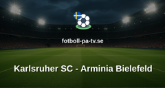 Bundesliga 2: Karlsruher SC - Arminia Bielefeld