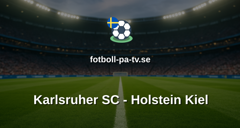 Bundesliga 2: Karlsruher SC - Holstein Kiel