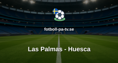 La Liga 2: Las Palmas - Huesca