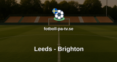 Premier League: Leeds - Brighton