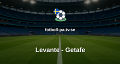La Liga: Levante - Getafe