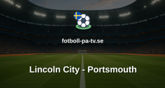 Championship: Lincoln City - Portsmouth