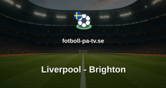 Premier League: Liverpool - Brighton