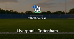 Engelska Ligacupen (EFL): Liverpool - Tottenham