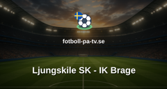 Superettan: Ljungskile SK - IK Brage