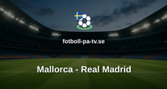 La Liga: Mallorca - Real Madrid