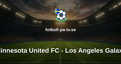 MLS: Minnesota United FC - Los Angeles Galaxy