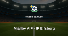Allsvenskan: Mjällby AIF - IF Elfsborg